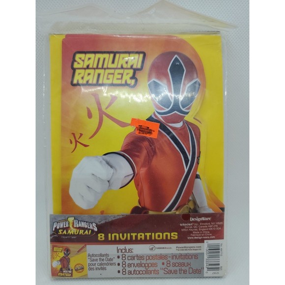 Amscan | Party Supplies | Power Rangers Samurai Party Supplies ...